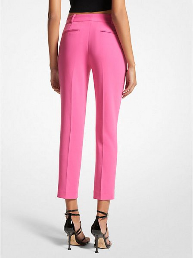 Michael Kors Crepe Broek Dames Roze | 450637-FGQ