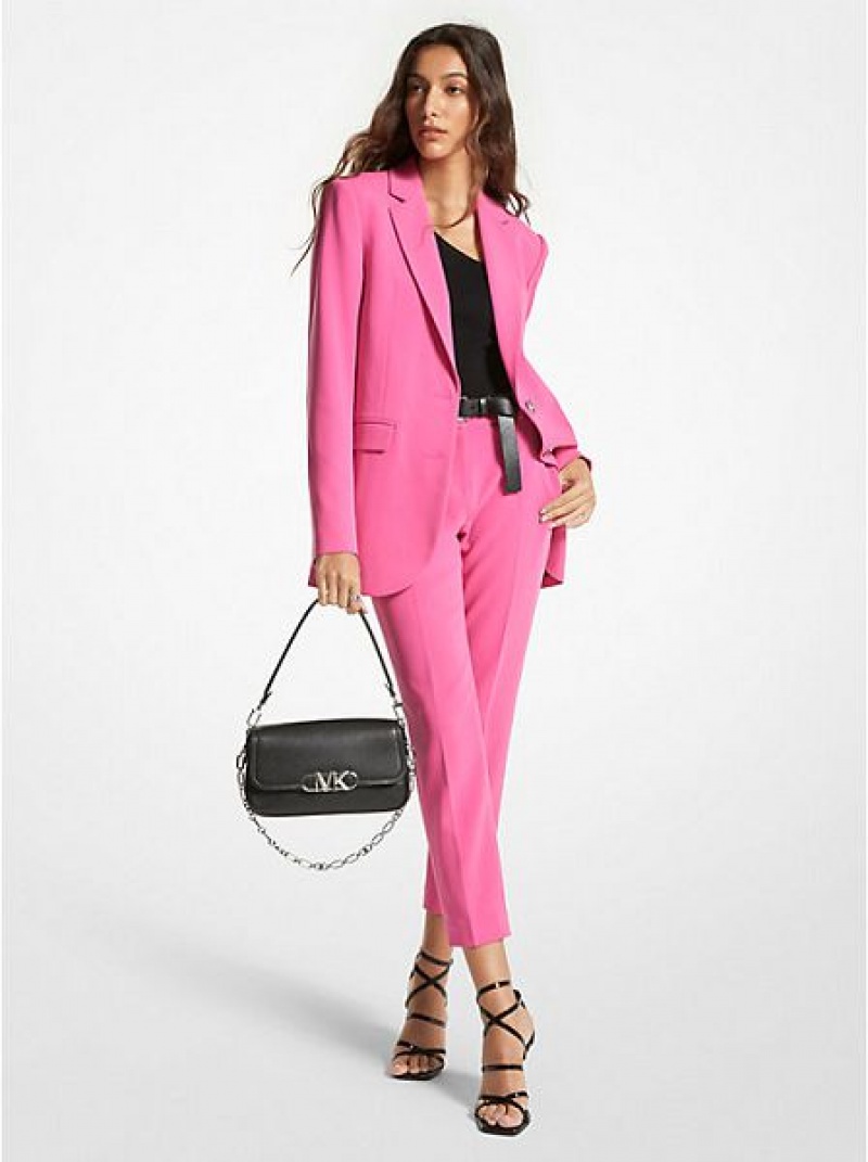 Michael Kors Crepe Broek Dames Roze | 450637-FGQ