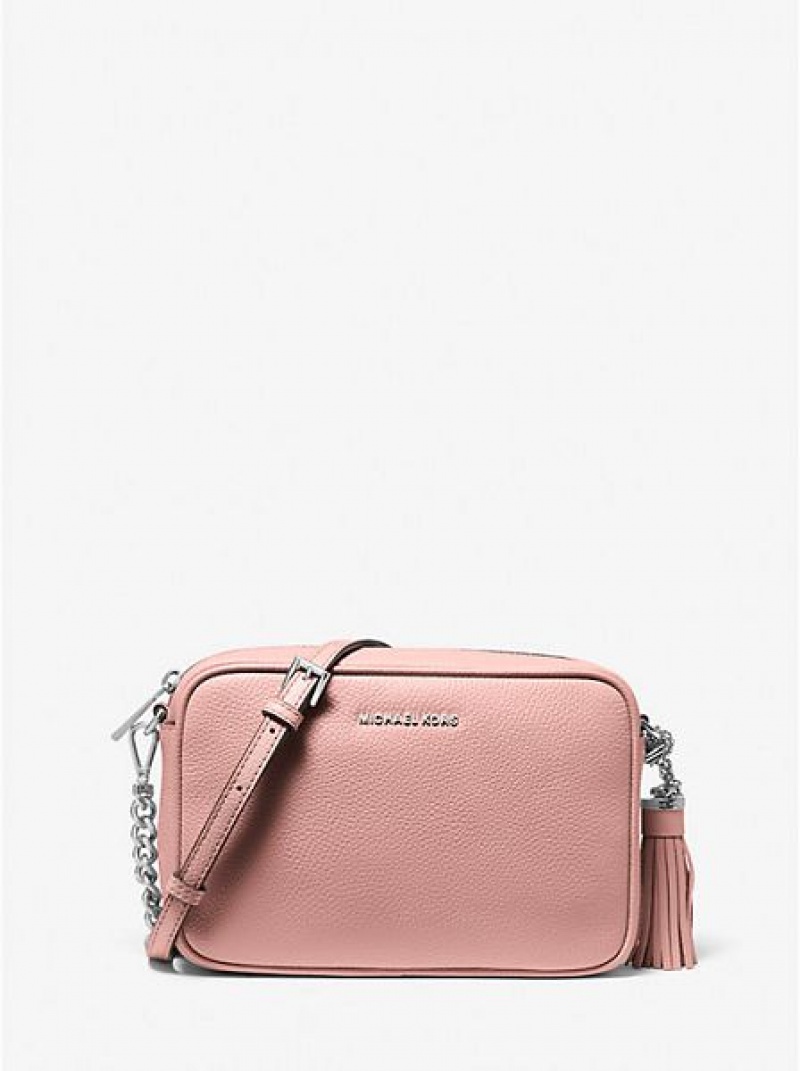 Michael Kors Ginny Leren Crossbodytassen Dames Roze | 305746-FPQ