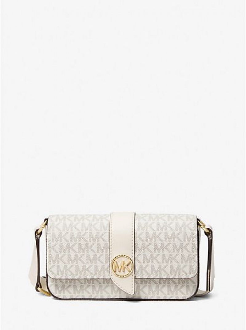 Michael Kors Greenwich Extra-small Logo Sling Crossbodytassen Dames Room | 253647-PCN