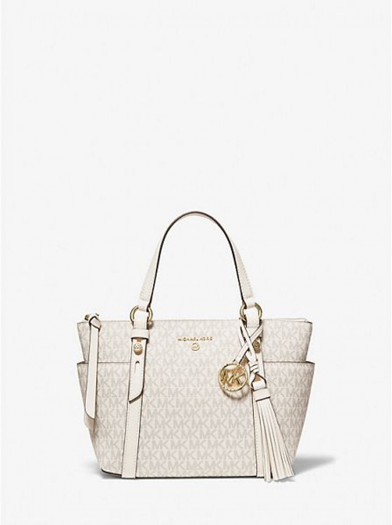 Michael Kors Sullivan Small Logo Tote Tassen Dames Room | 523748-PQS